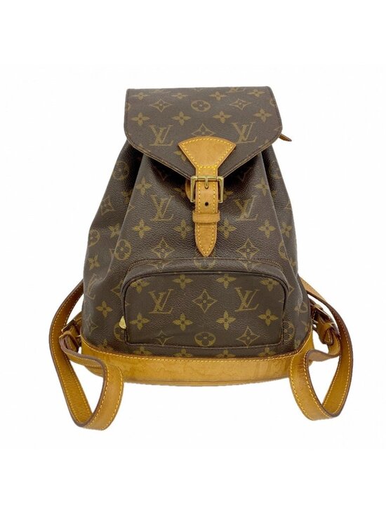 Louis Vuitton Backpack Monogram Montsouris MM Brown main image 6